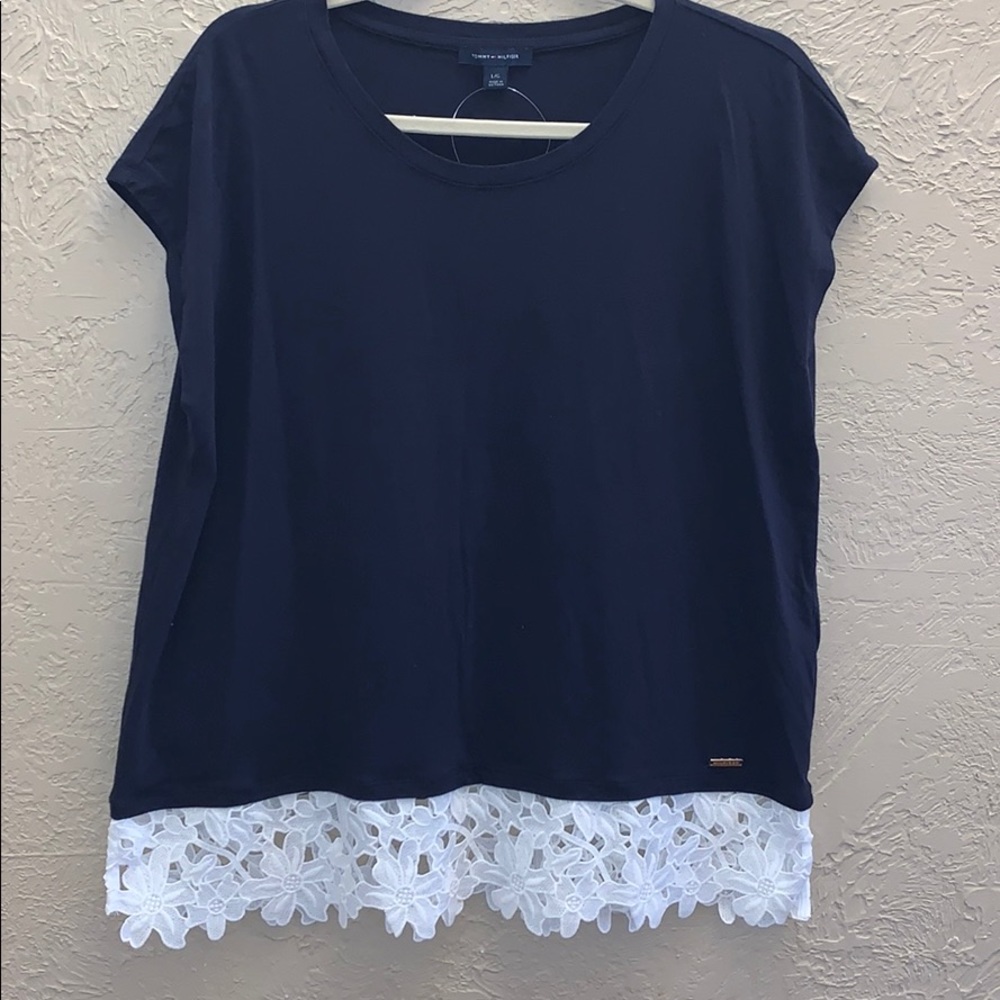TOMMY HILFILGER Blouse - Sz L - BRAND NEW